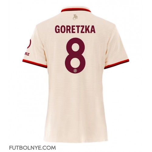 Camiseta Bayern Munich Leon Goretzka #8 Tercera Equipación para mujer 2024-25 manga corta